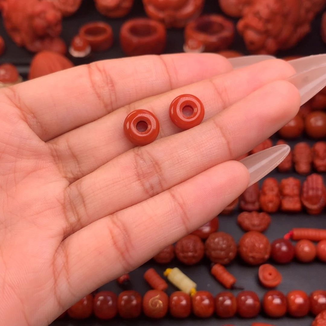 你***i南红玛瑙卡环10未镶嵌