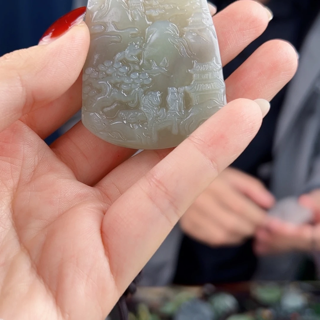 未镶嵌和田玉挂件