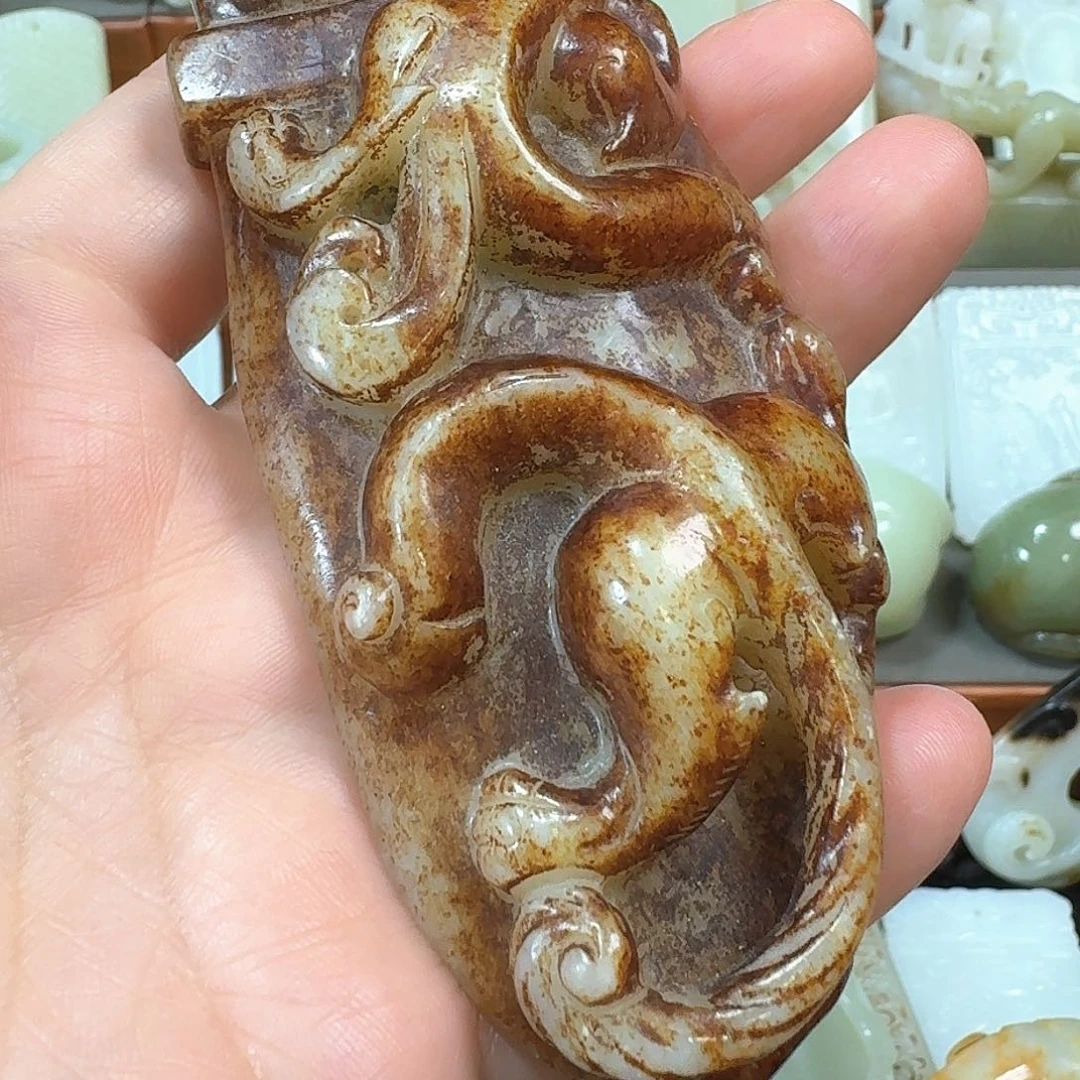 未镶嵌和田玉把件朱*其