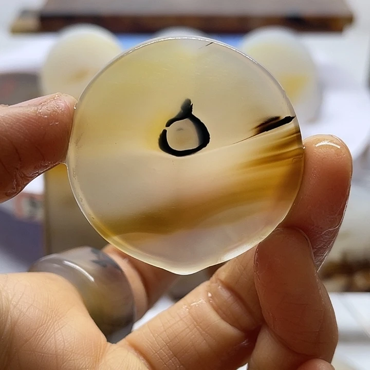 玛瑙/玉髓未镶嵌吊坠(不含链)