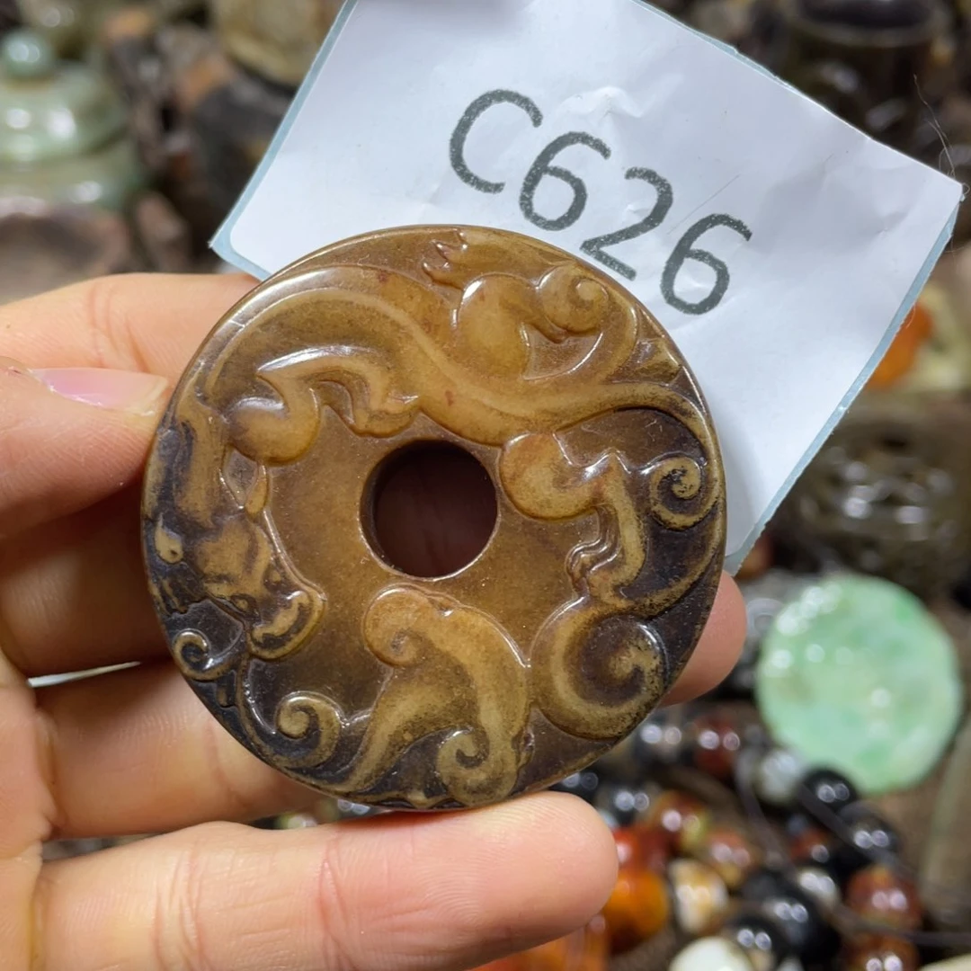 和田玉吊坠(不含链)未镶嵌