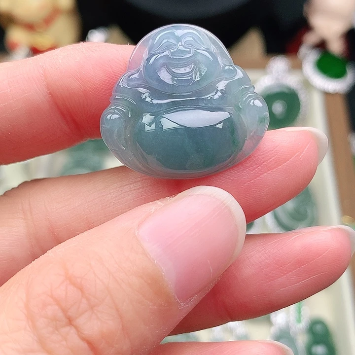 颈饰未镶嵌翡翠吊坠