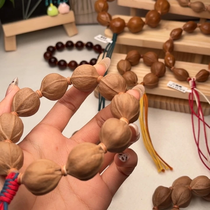 小***帝橄榄核手串/手链梅林铁核梅林发货