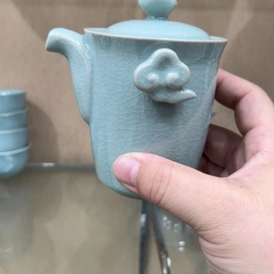 瓷片陶瓷茶具汝瓷茶具