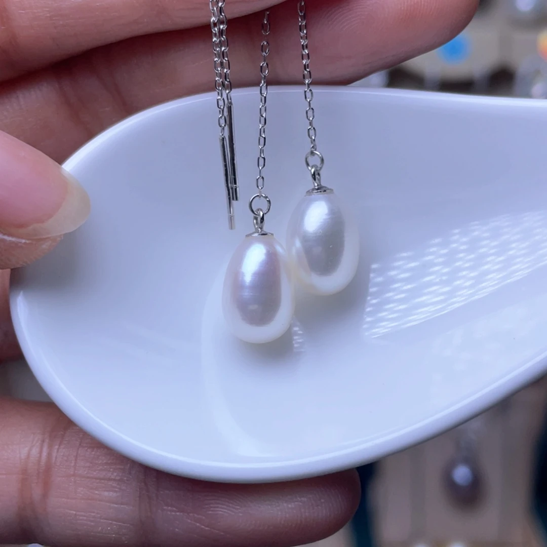 银S925镶嵌淡水珍珠其他