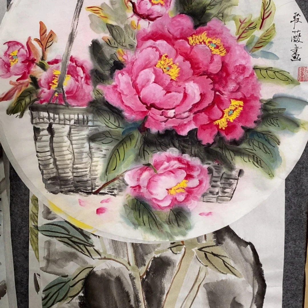 国画手写手绘国画作品61