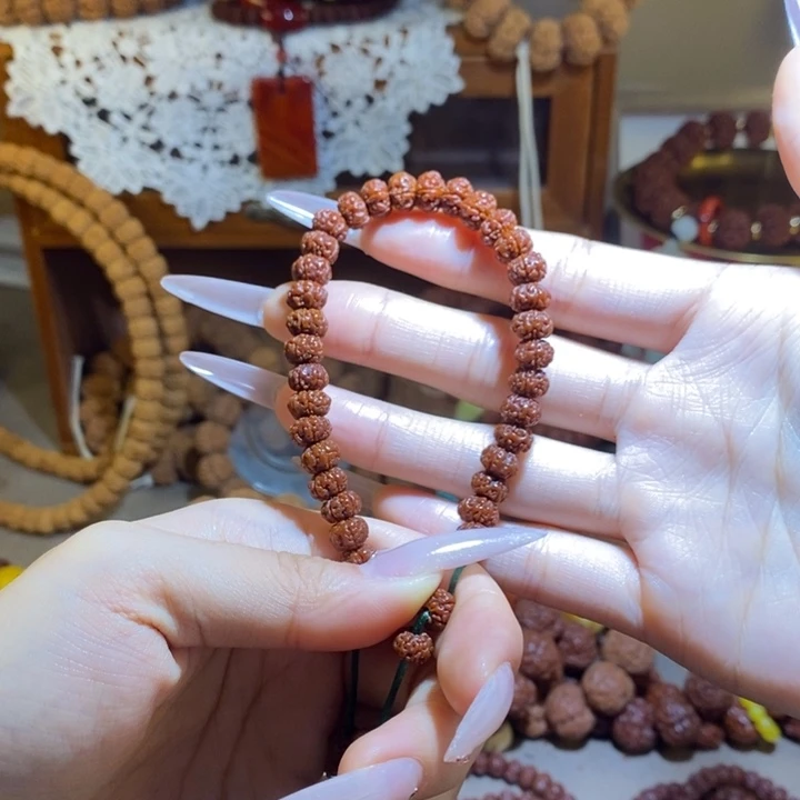 手串金刚菩提86玉华单圈一物