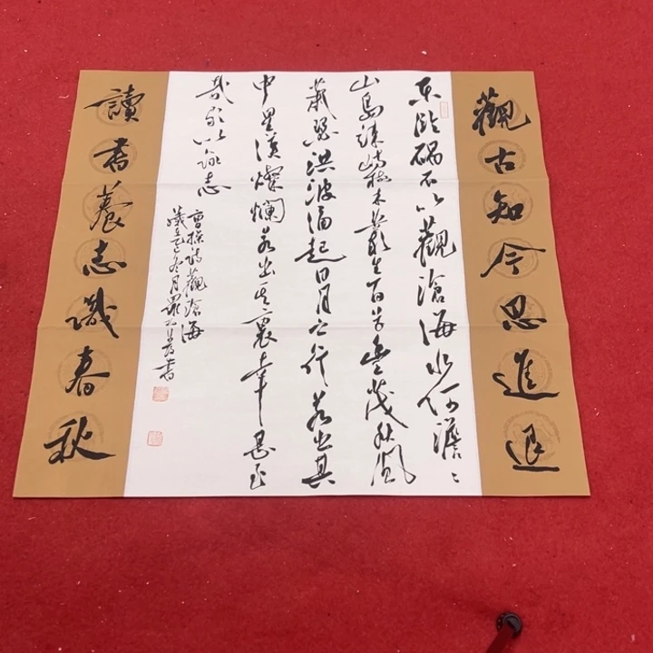 时***案书法罗老师书法作品