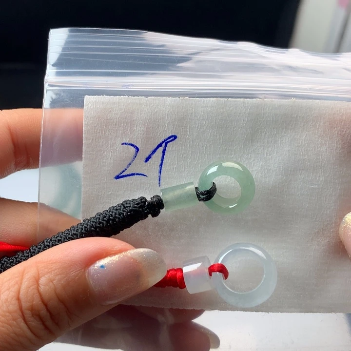 清***️定制翡翠未镶嵌戒圈