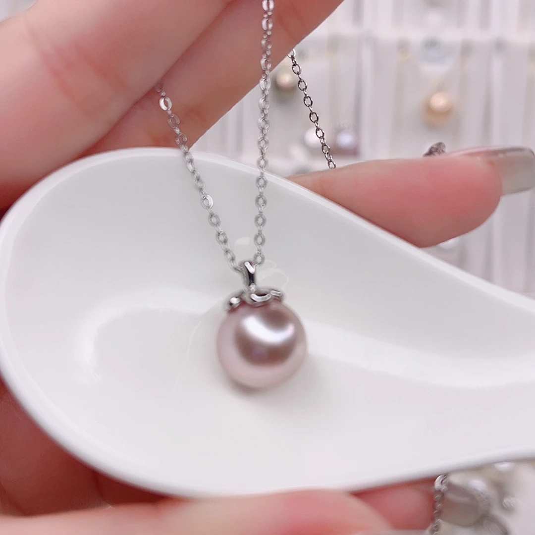未镶嵌淡水珍珠吊坠(赠链)