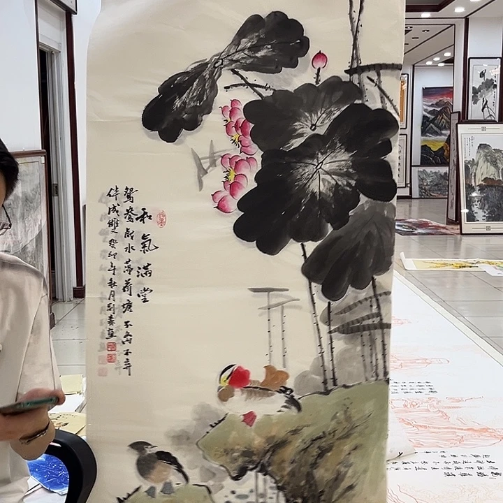 国画纯手绘国画字画作品