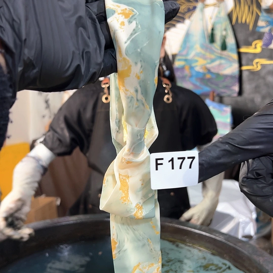 177发箍手作浅蓝金