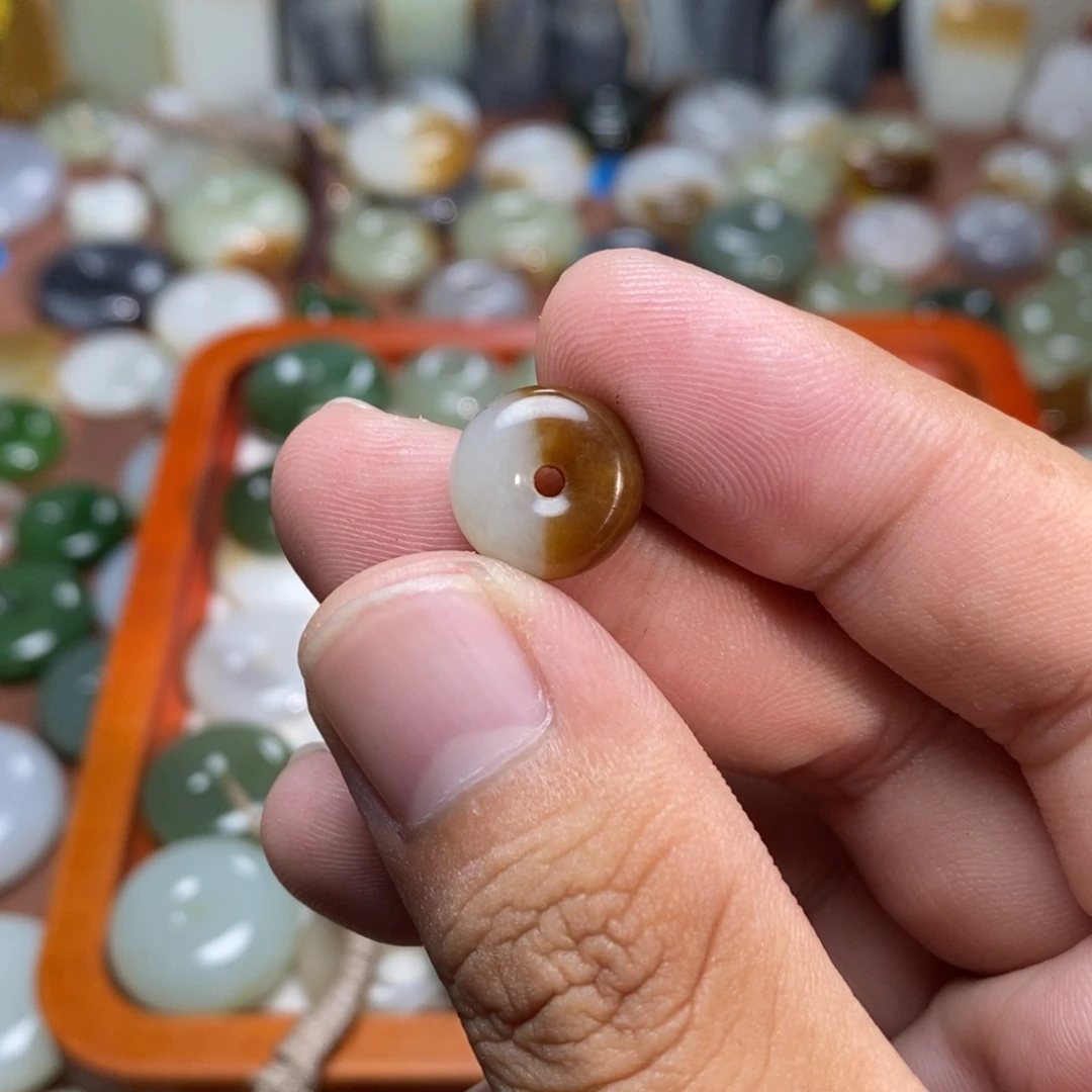 和田玉未镶嵌吊坠(不含链)熙*～