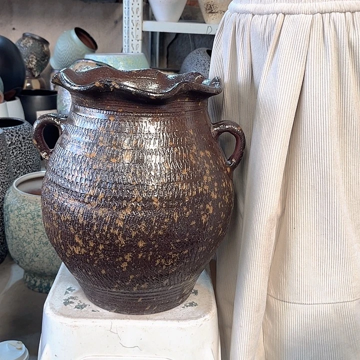 正品口25高35花盆……