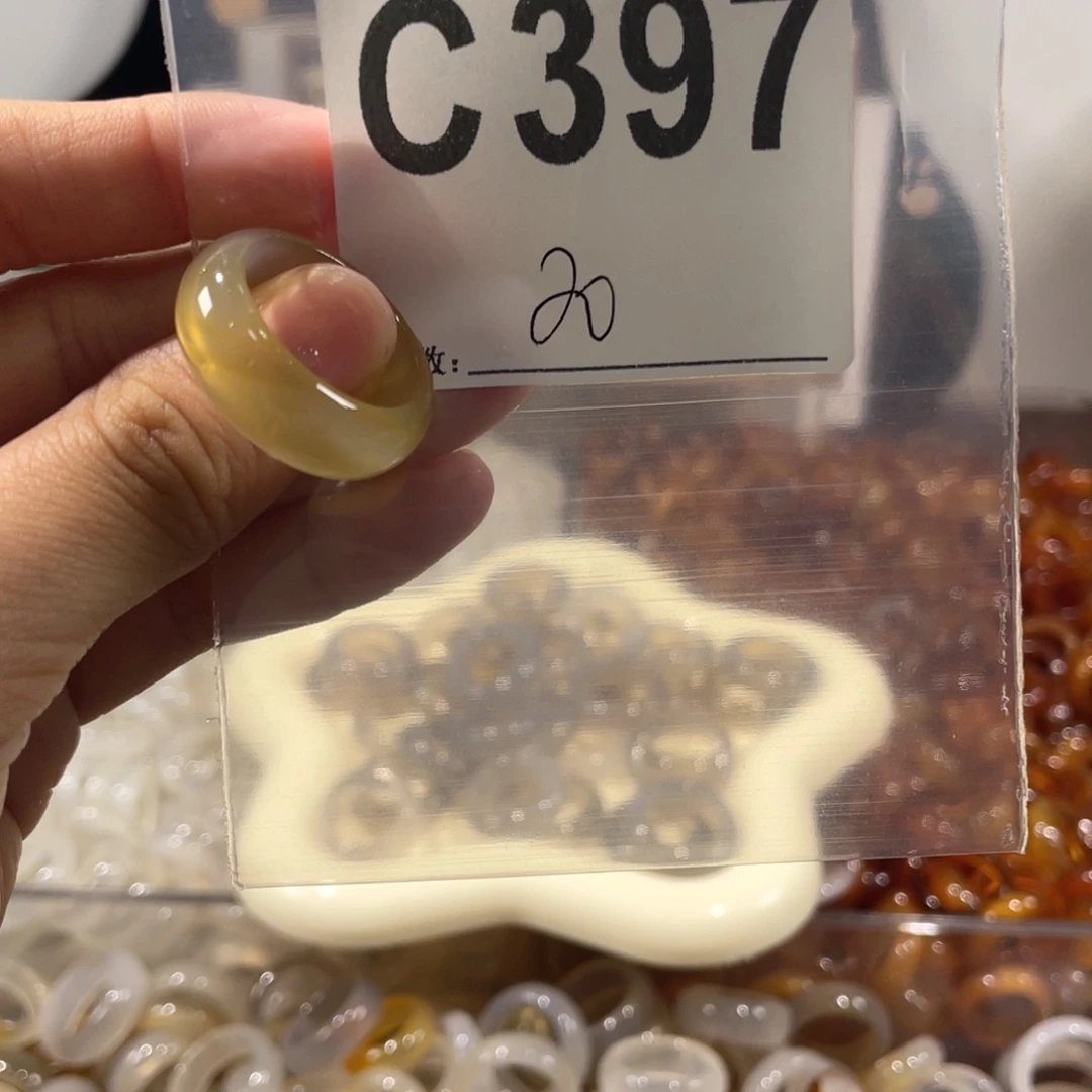 未镶嵌戒指玛瑙/玉髓397