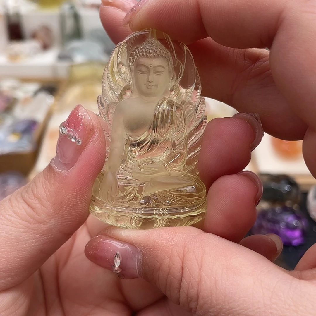 水晶颈饰未镶嵌定制