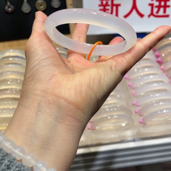 啧***玛瑙/玉髓未镶嵌手镯@定向白月光@【67】