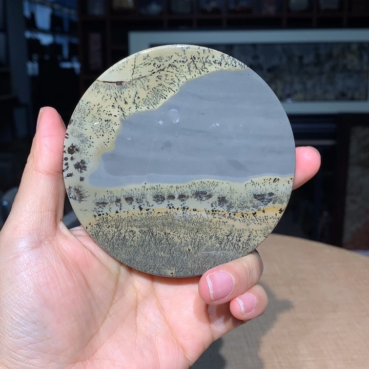 广西国画石摆件，观赏收藏