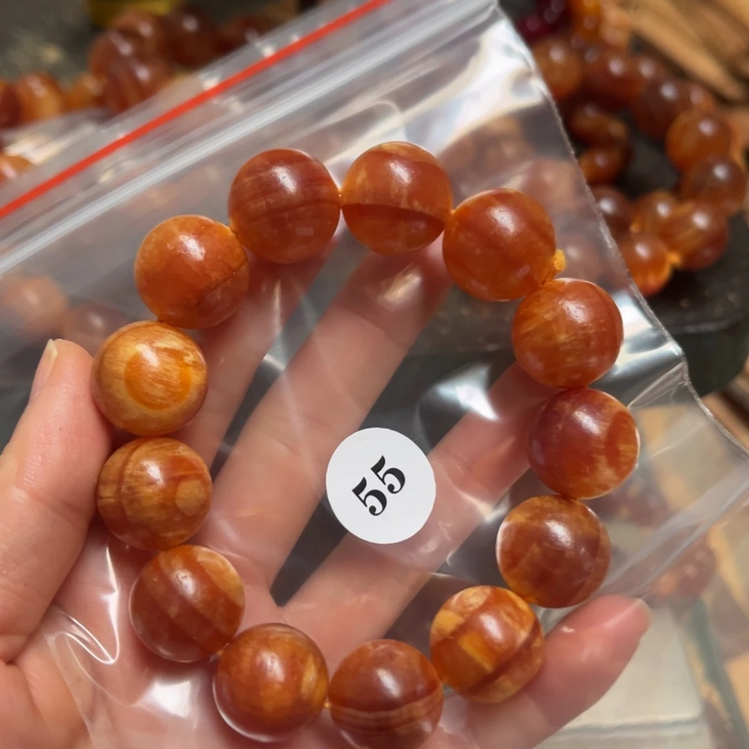 富***辉松木（琥珀木）手串/手链55号1.8规格