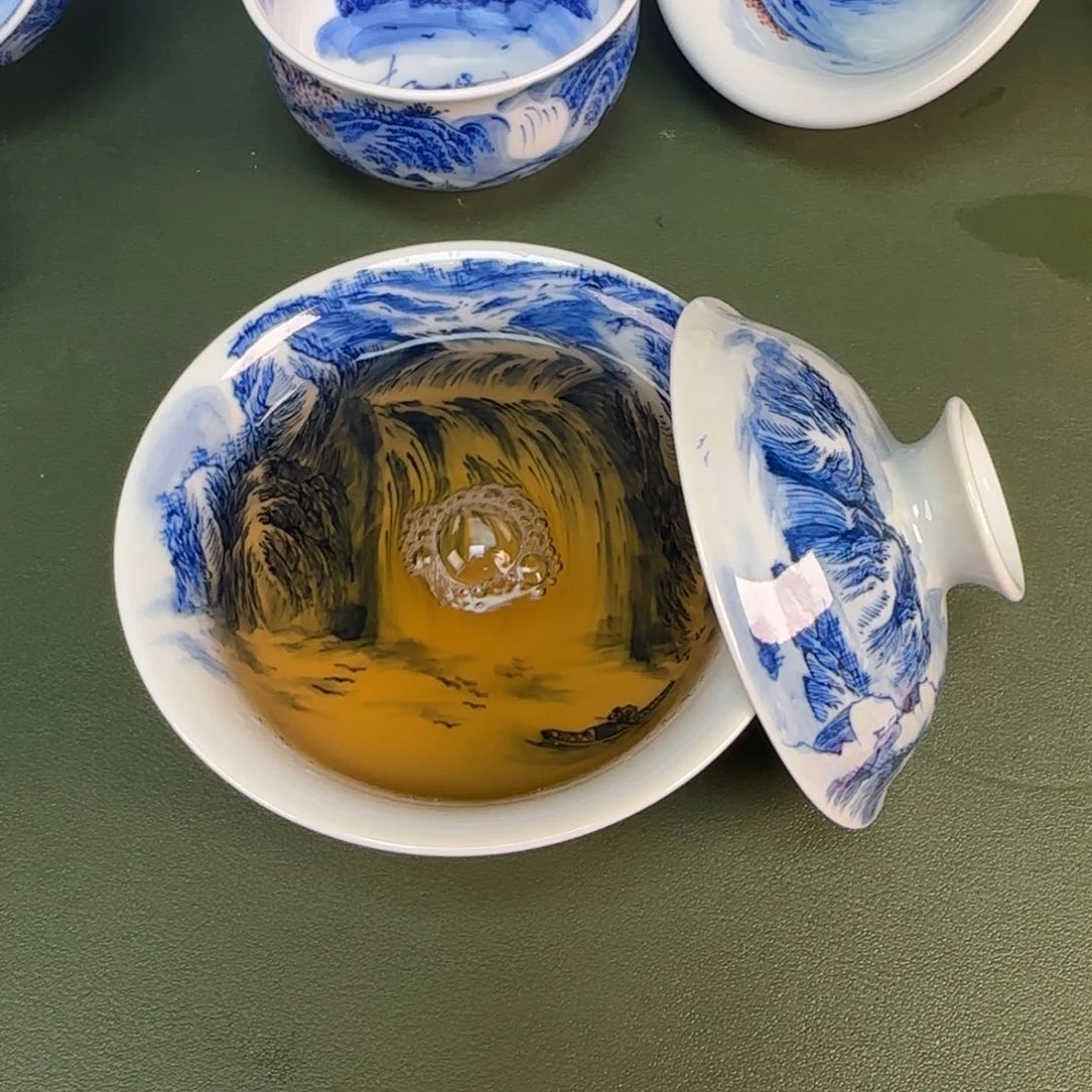 景德镇纯手机茶具圆圆212