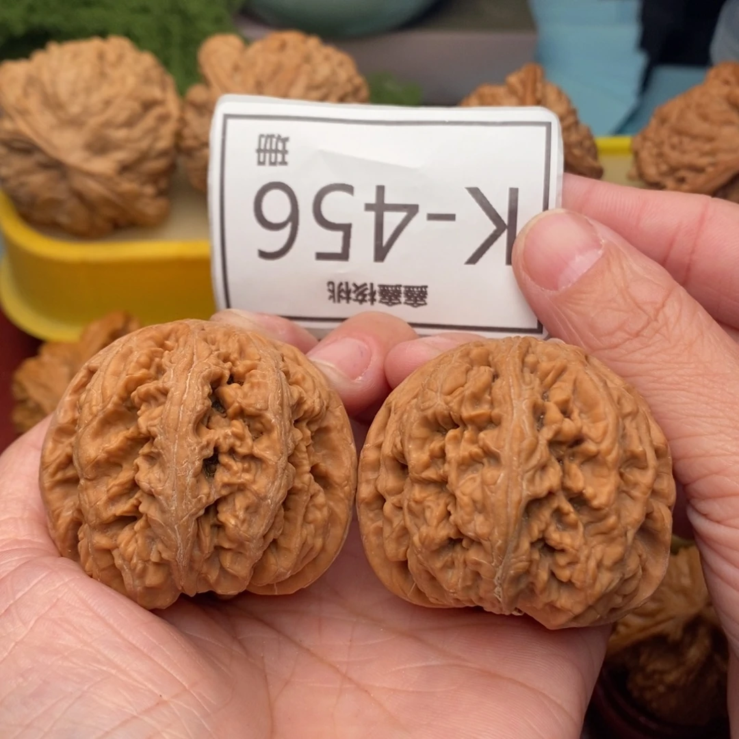 文玩核桃把件粗筋45….