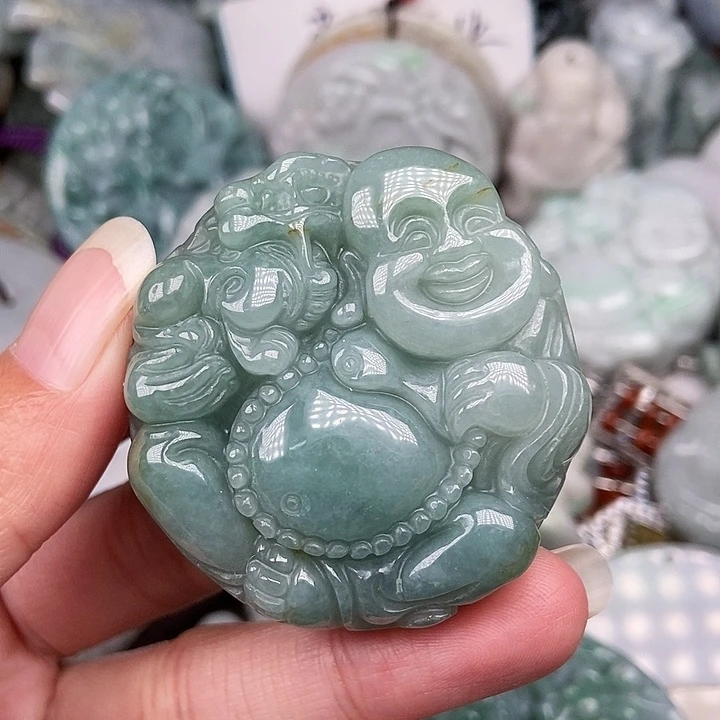 颈饰未镶嵌翡翠翡翠