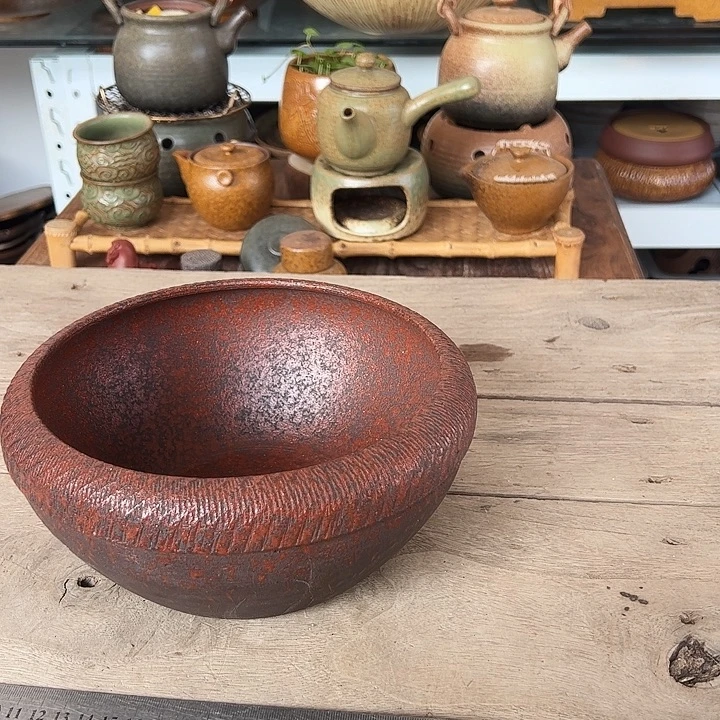 紫砂宜兴紫砂粗陶茶具48