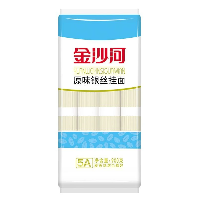 金沙河金沙河原味银丝挂面900g袋装细如银丝麦香味浓入口柔韧