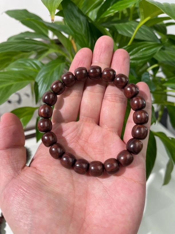 年底清库存 9.5/10mm/21颗 海南黄花梨紫油梨老料 无科技