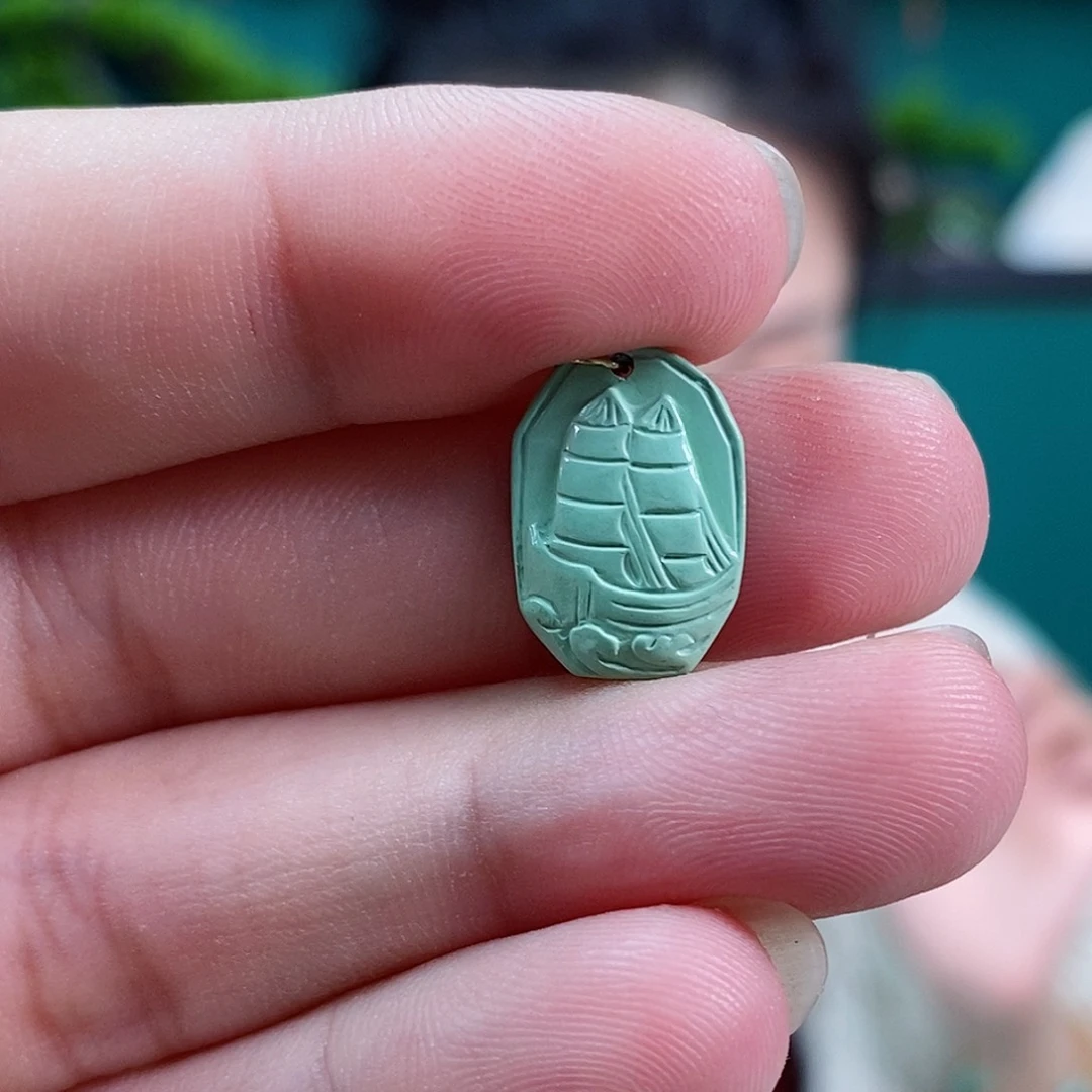 绿松石珠宝奇石未镶嵌