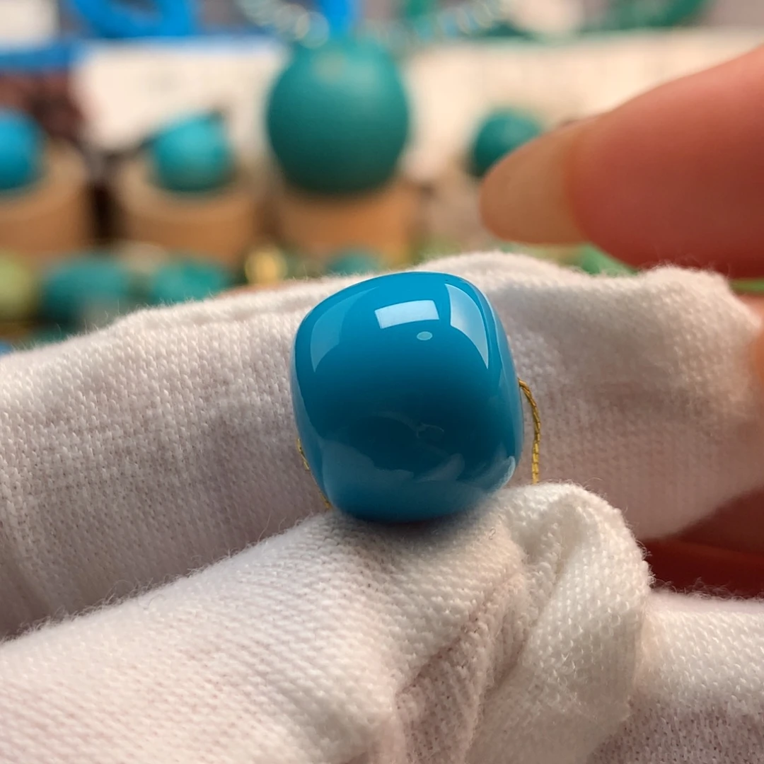 绿松石未镶嵌绿松石12.7mm