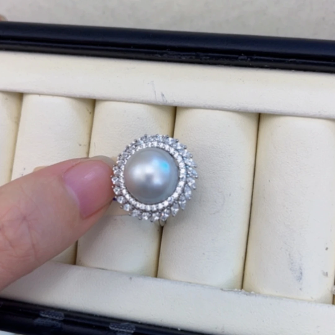 【闪购商品】海水珍珠戒指未镶嵌