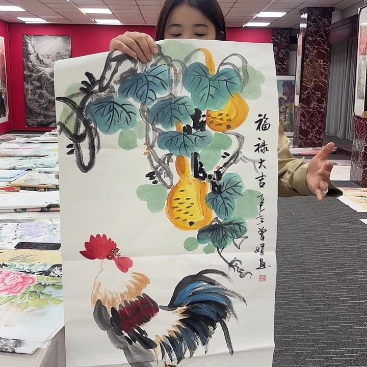 国画国画作品纯手绘