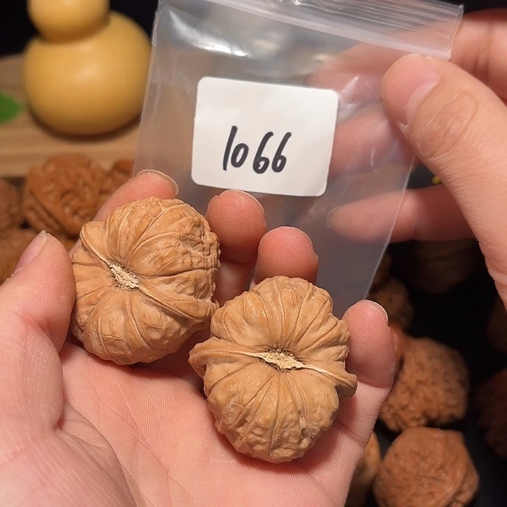 把件文玩核桃42 尺   南瓜墩   1066