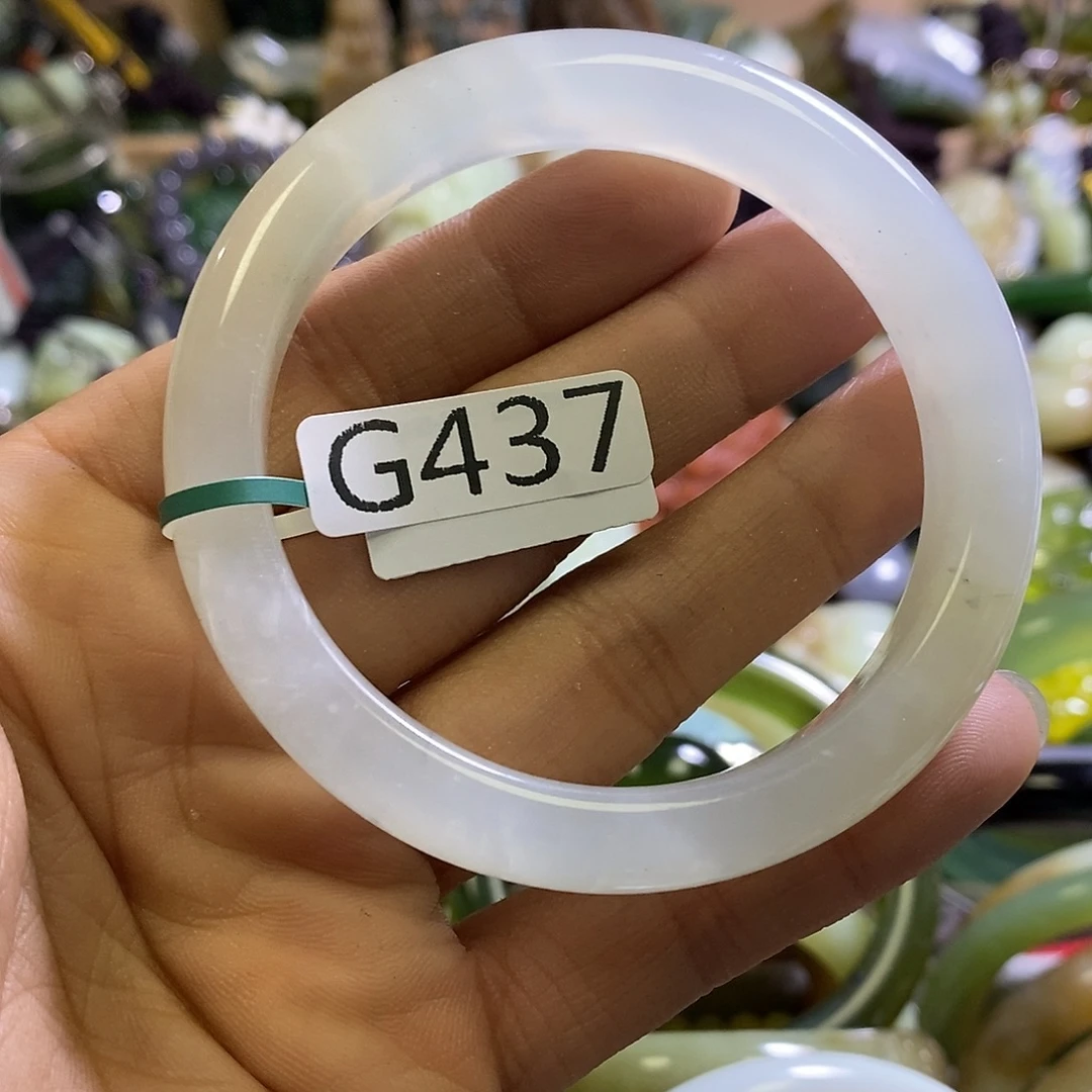 未镶嵌岫玉手镯56/57口径