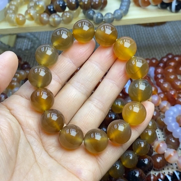 明***好未镶嵌手链玛瑙/玉髓