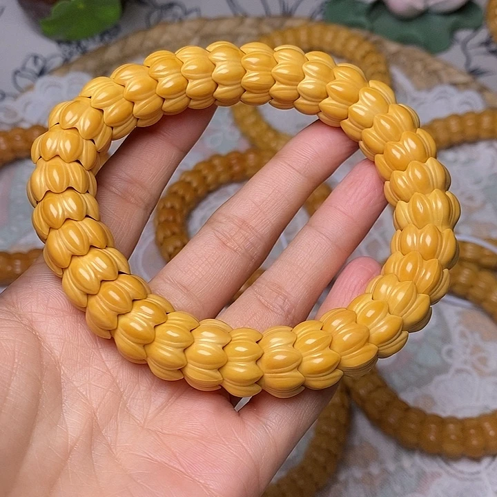 猴头核桃吊坠莲花15加