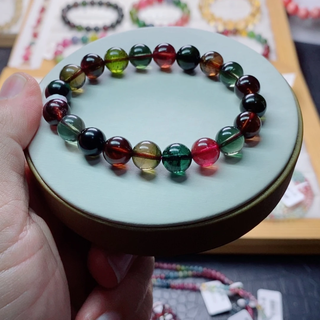 未镶嵌碧玺碧玺手链