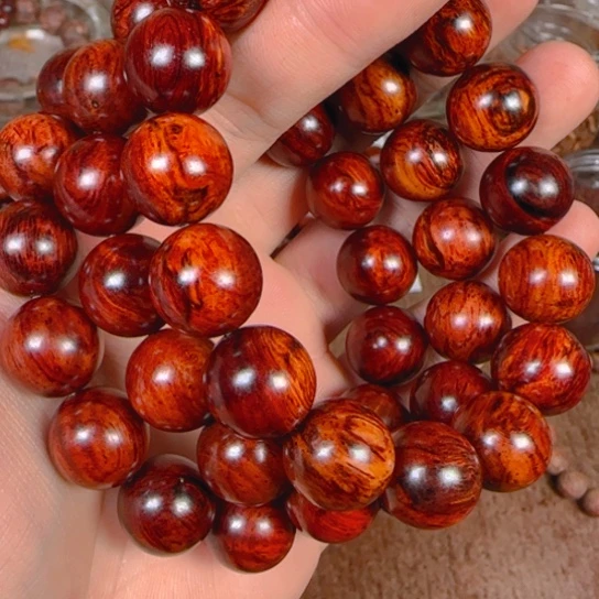 藤类1.5圆珠降真香海南红降虫蛀果冻