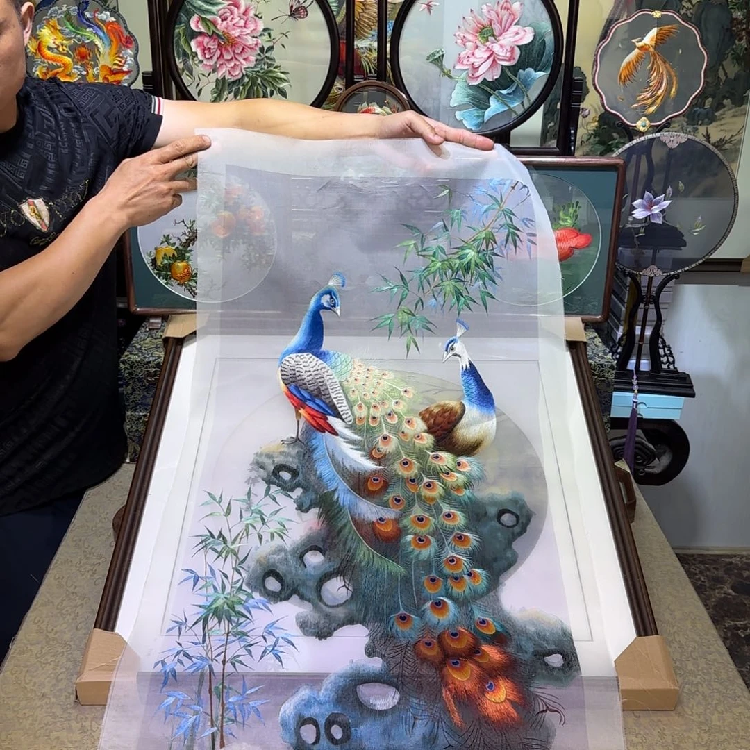 刺绣刺绣工艺精湛独特