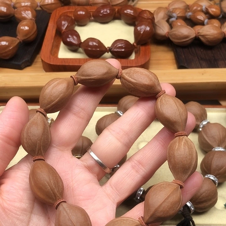 橄榄核手串梅林铁核16 X25