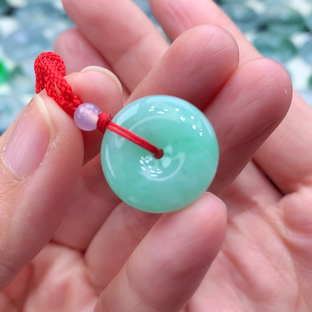 颈饰未镶嵌翡翠编号1-尺寸18/5.8