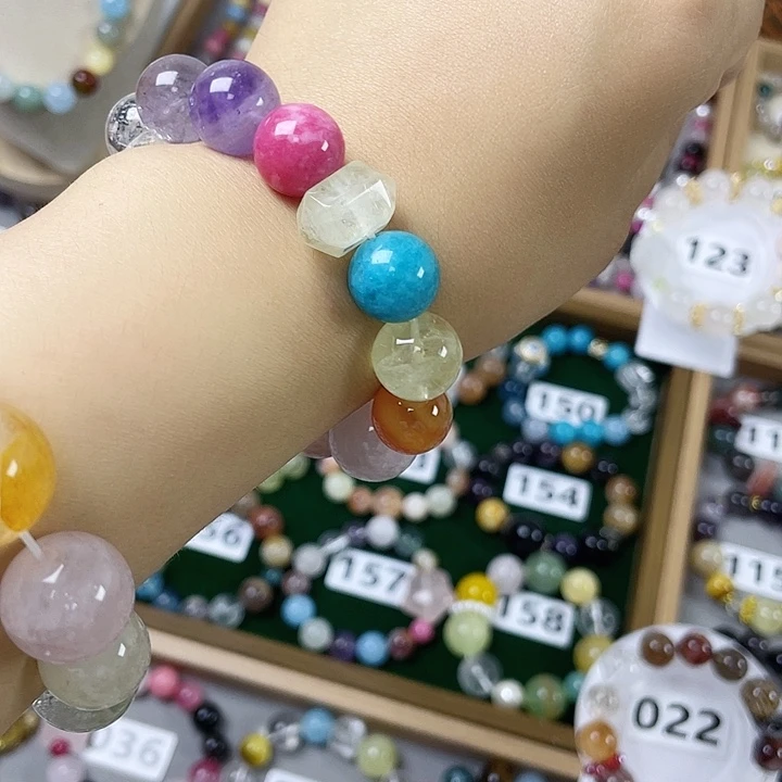 银S925镶嵌手链水晶