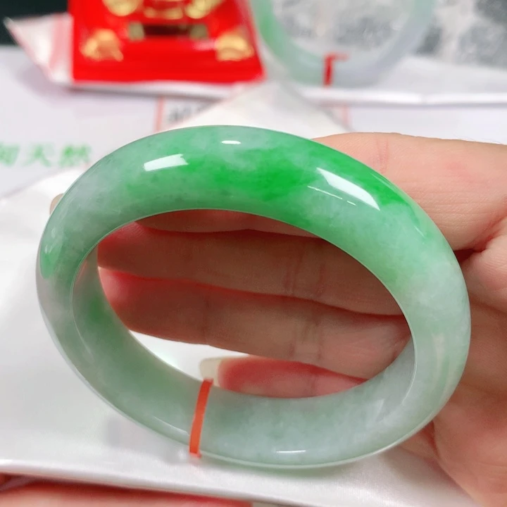 未镶嵌手镯翡翠   编号D1097 正圈56