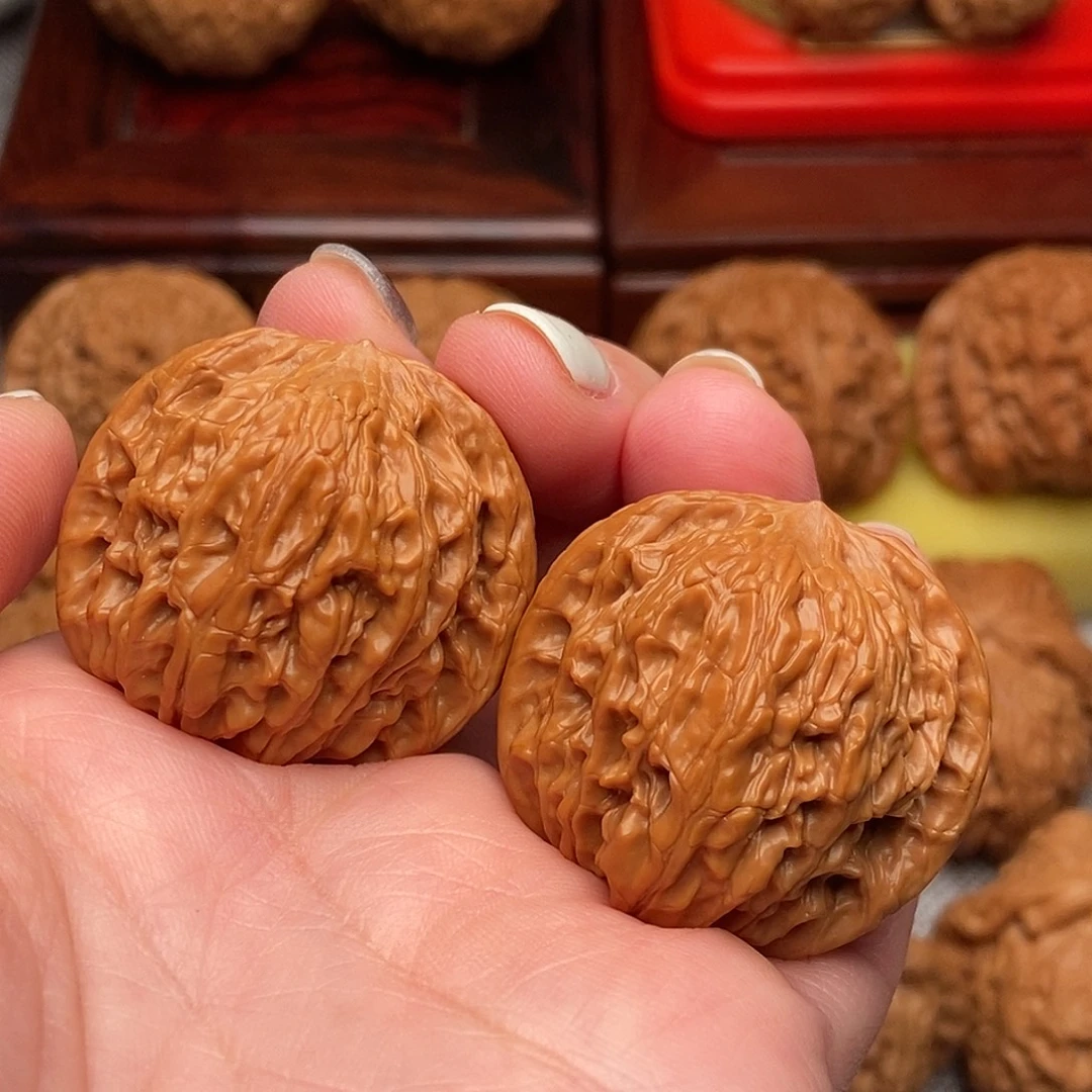 把件文玩核桃磨盘36全品