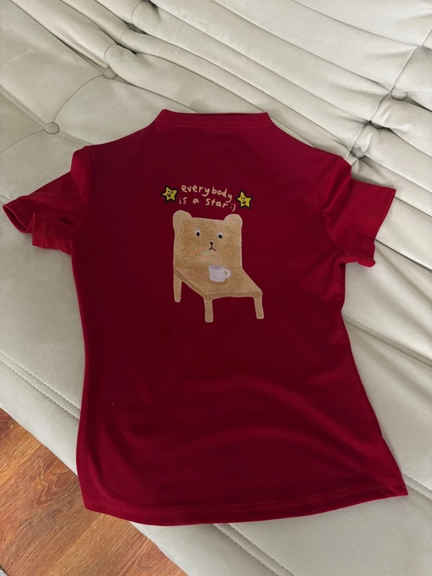 Uninhabitable 爆款T恤！超薄超软超舒适！正肩超显瘦高弹力短袖