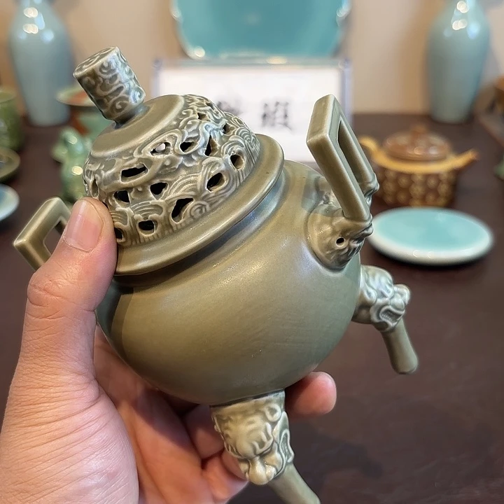 董***者瓷片龙泉青瓷福利青瓷