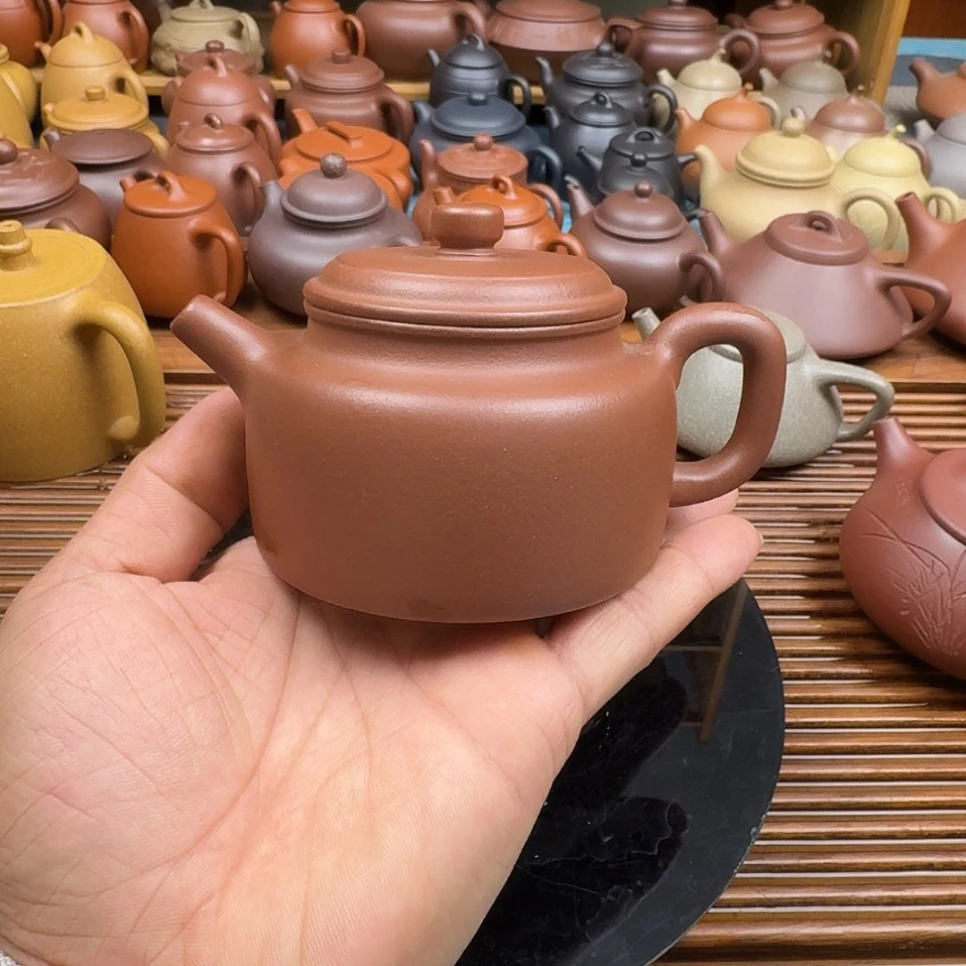 就***。茶壶紫砂半手230 CC