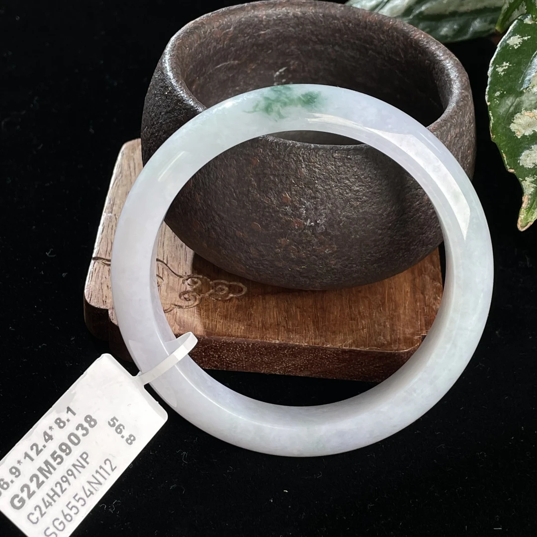 天然翡翠手镯  56.9 SG6554N112