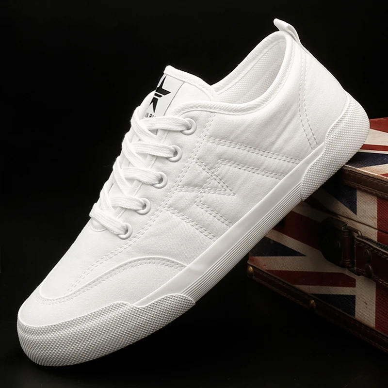 25120男士低帮系带布鞋时尚薄款男款夏季透气百搭板鞋